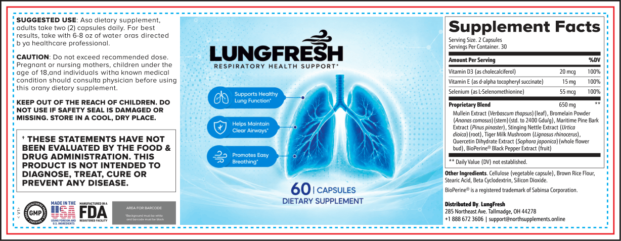 LungFresh Label